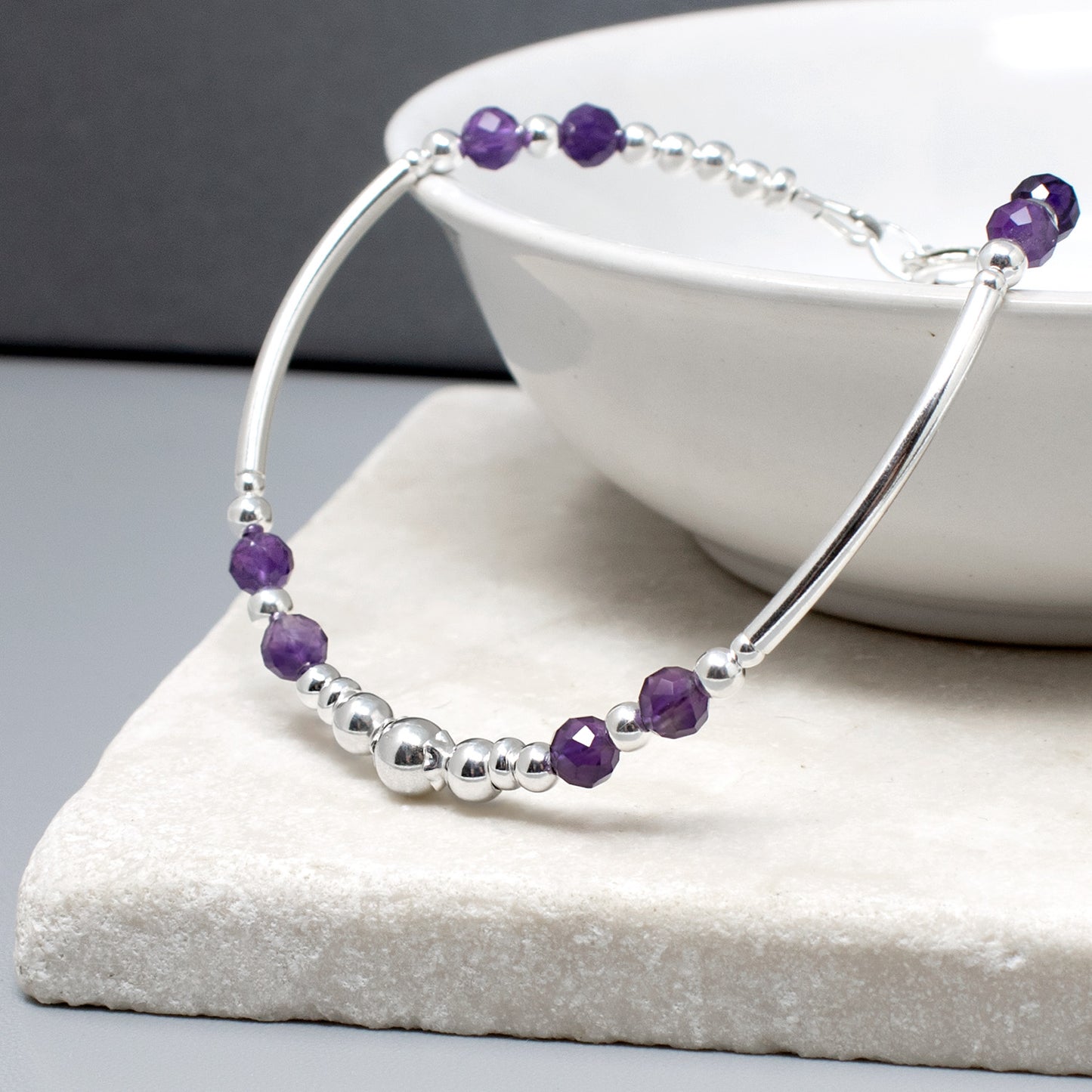 'Willow' Amethyst Bracelet