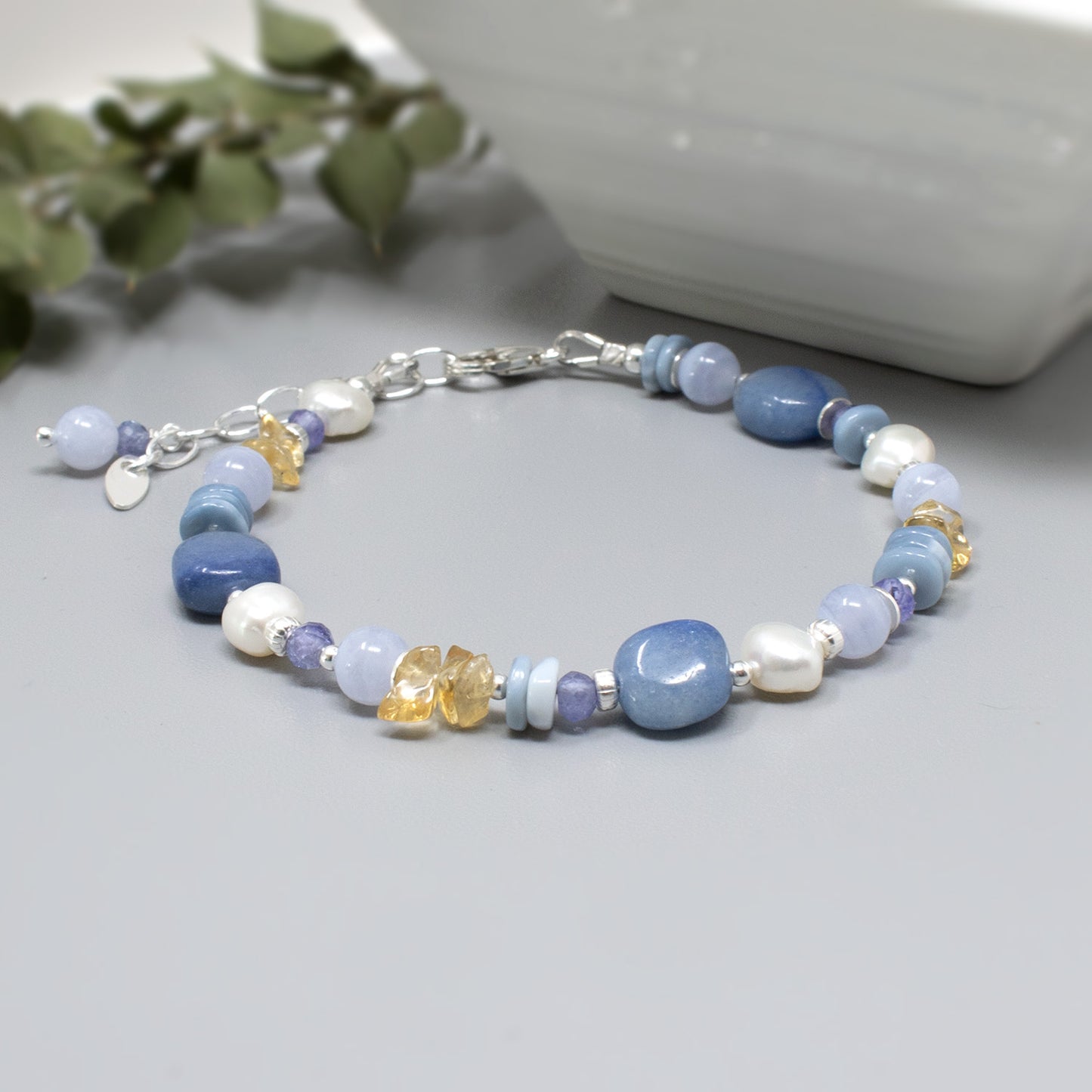 Forget Me Not Multi Gemstone Bracelet