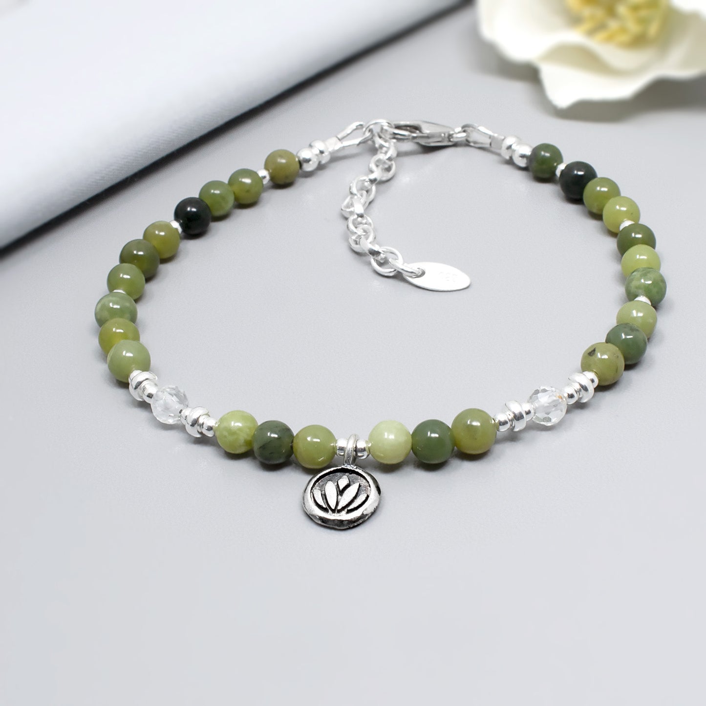 Luck & Light Nephrite Jade Bracelet