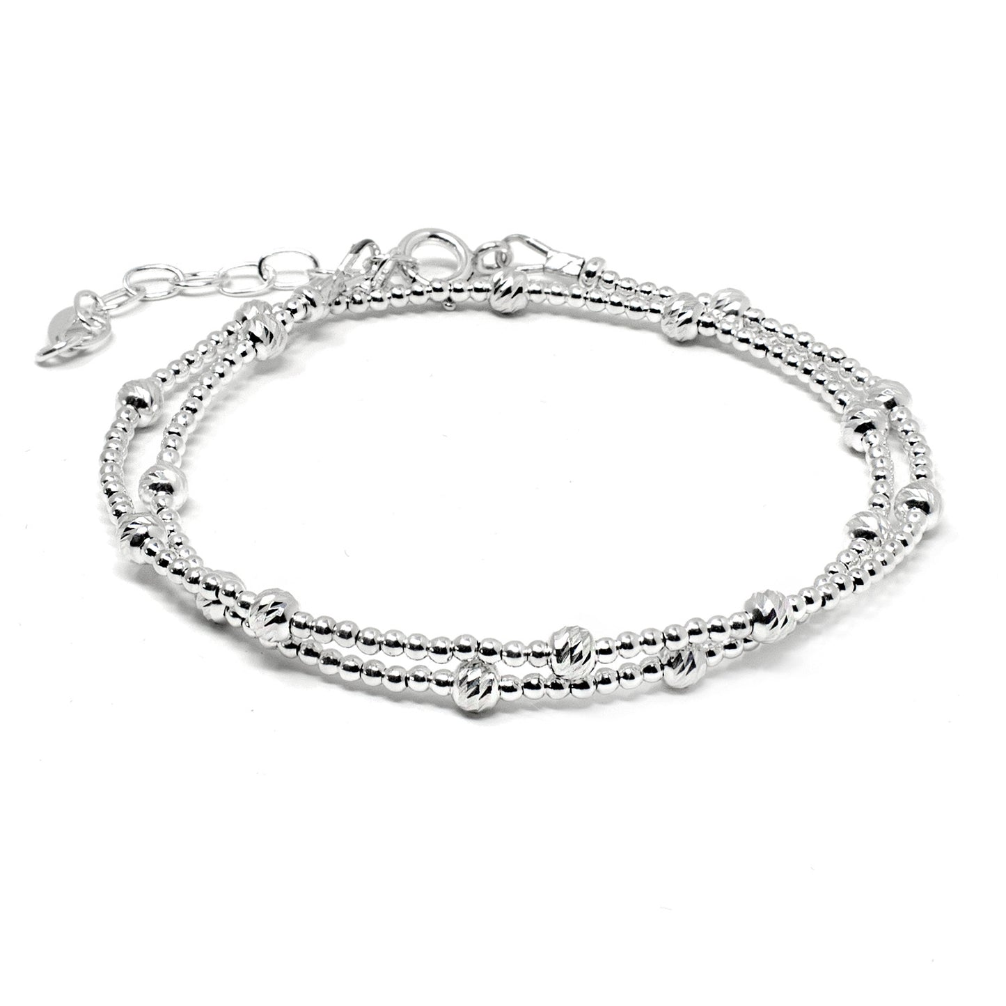 Satellite Sparkle Double Wrap Bracelet