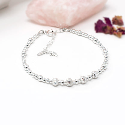40th Birthday Bracelet, EVIE, 925 Sterling Silver