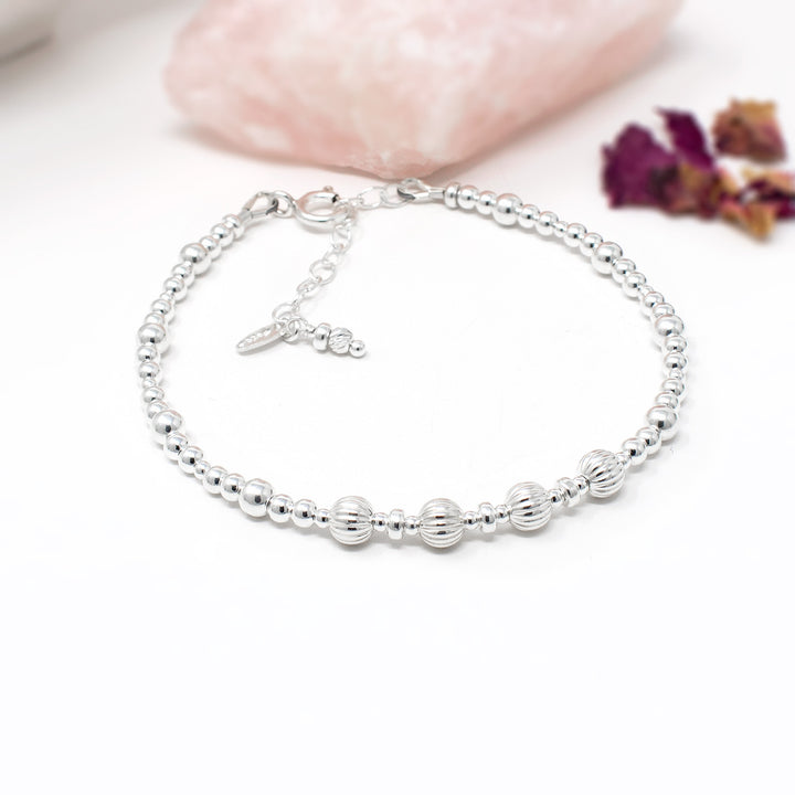 40th Birthday Bracelet, EVIE, 925 Sterling Silver