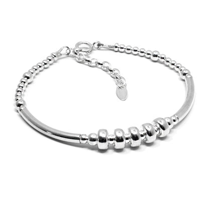 KATE 50TH BIRTHDAY SILVER BRACELET