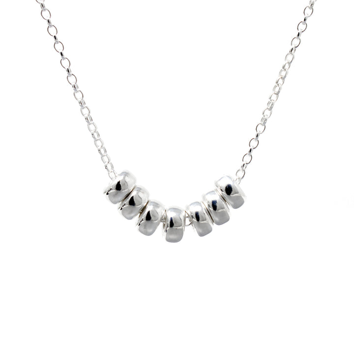 70th Birthday Necklace Sterling Silver, Kate