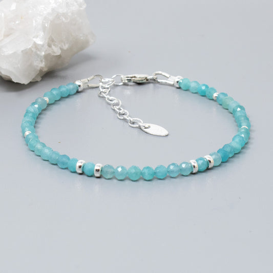 Amazonite Gemstone Bracelet