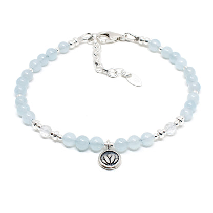 Calm & Light Aquamarine Bracelet
