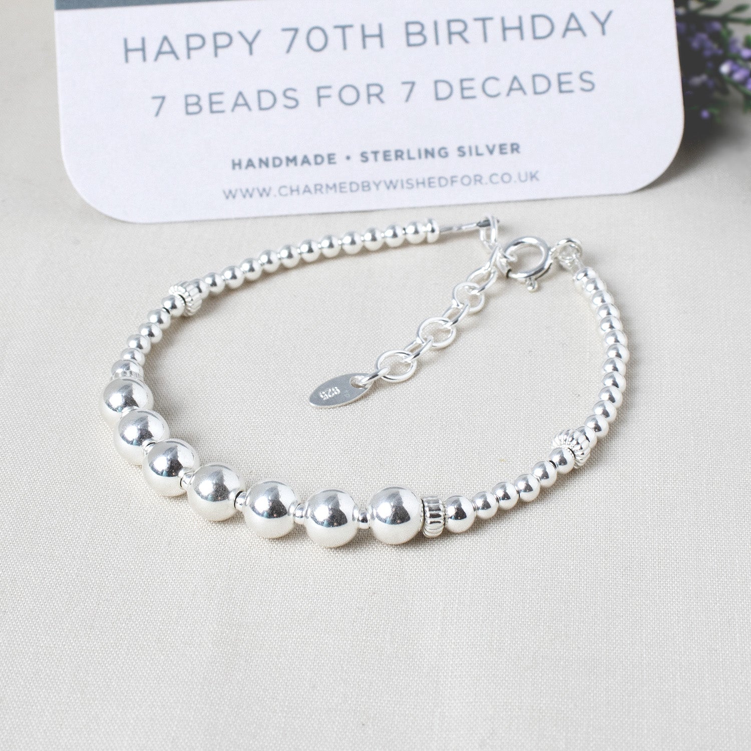 S925 Sterling Silver Charm Bead – White Zircon, Round – Fits Pandora Moments – Birthday/Anniversary Gift