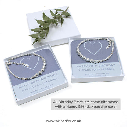 BEATRICE 70TH BIRTHDAY BRACELET – Wished For Jewellery