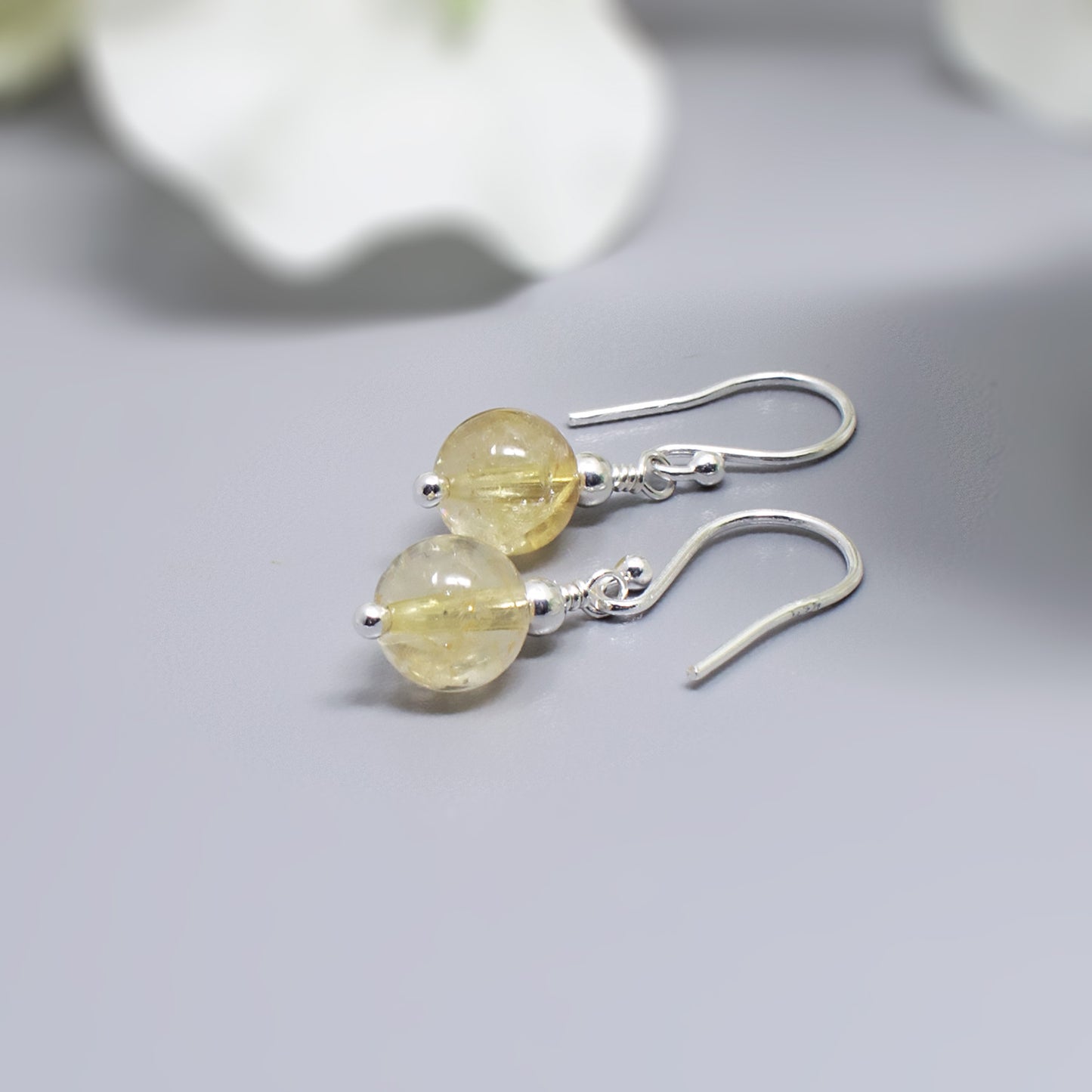 Citrine Drop Earrings