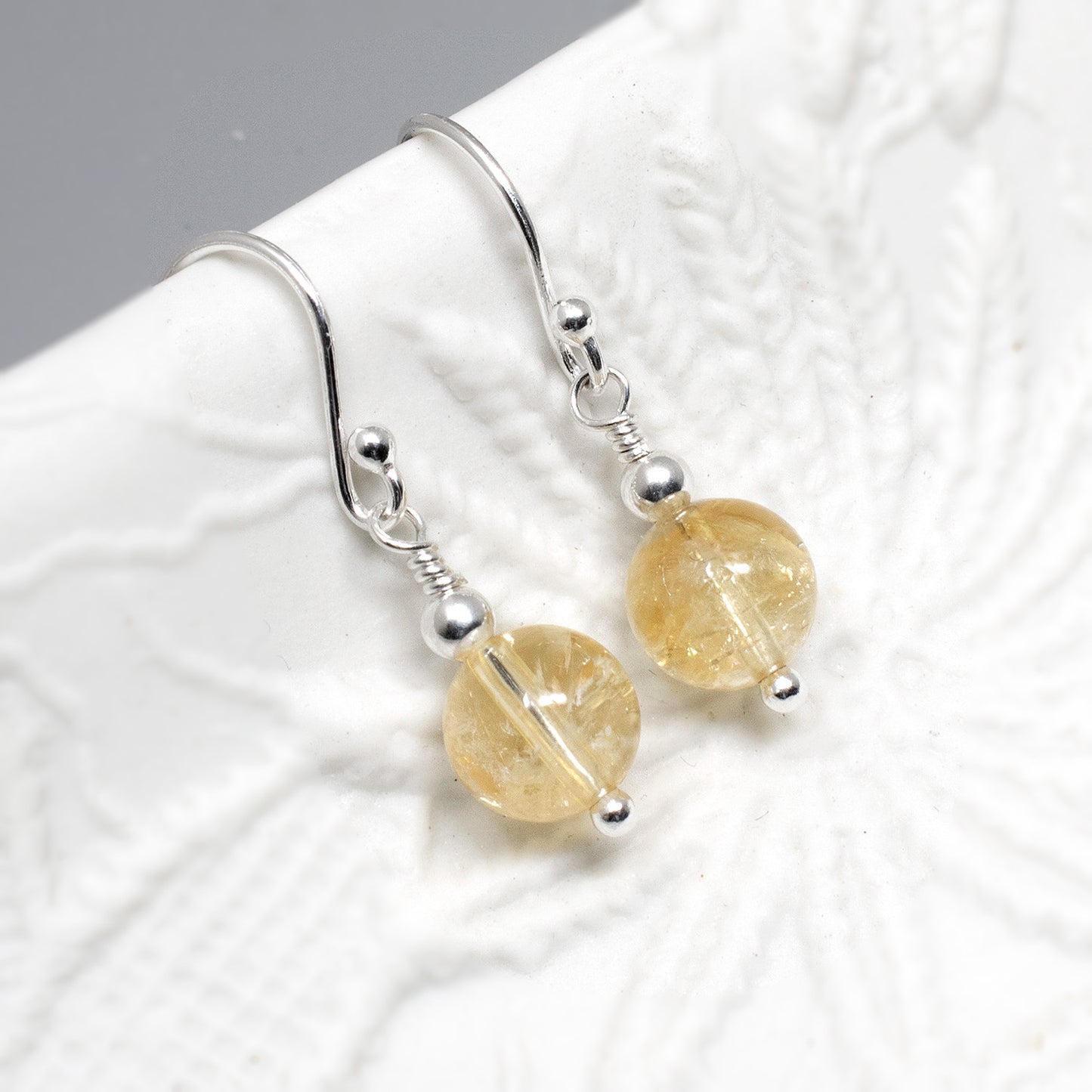 Citrine Drop Earrings