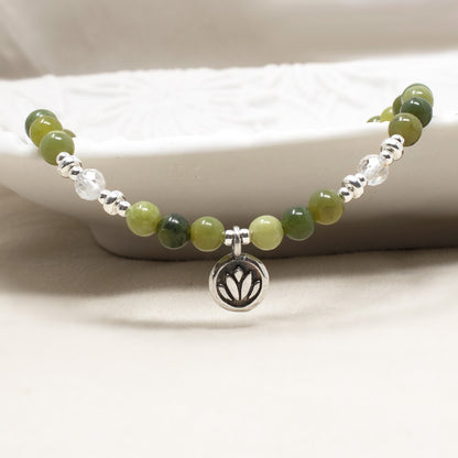 Luck & Light Nephrite Jade Bracelet
