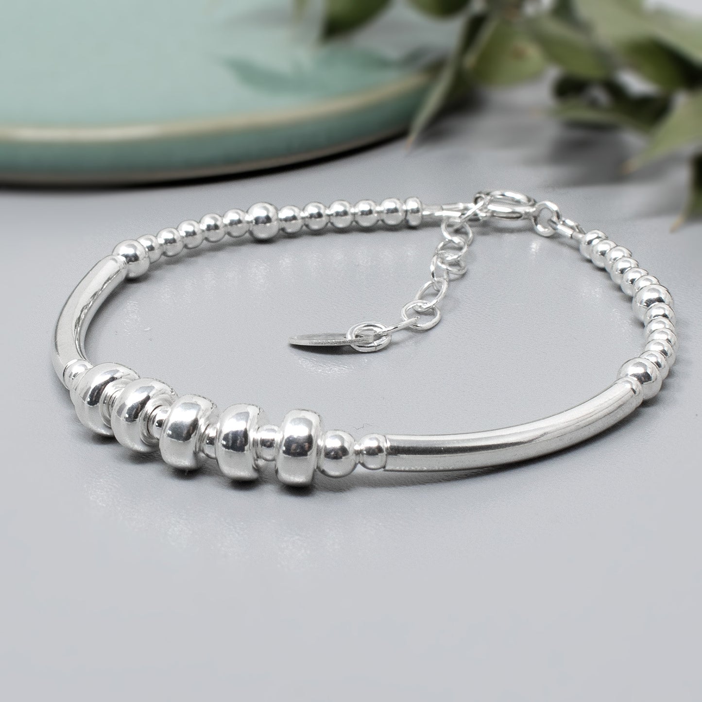 KATE 50TH BIRTHDAY SILVER BRACELET