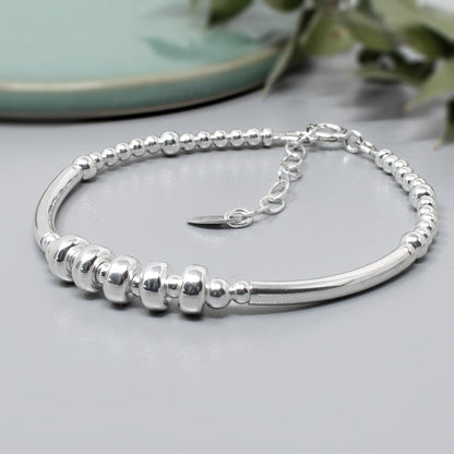 KATE 50TH BIRTHDAY SILVER BRACELET
