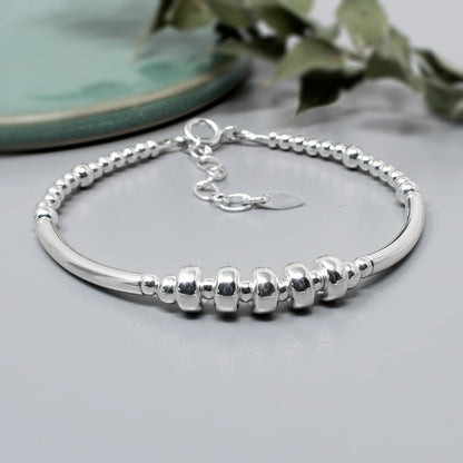 KATE 50TH BIRTHDAY SILVER BRACELET