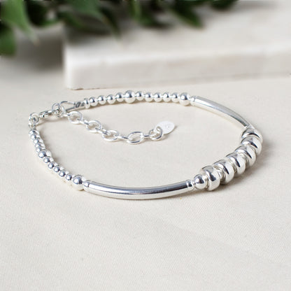 KATE 60TH BIRTHDAY SILVER BRACELET