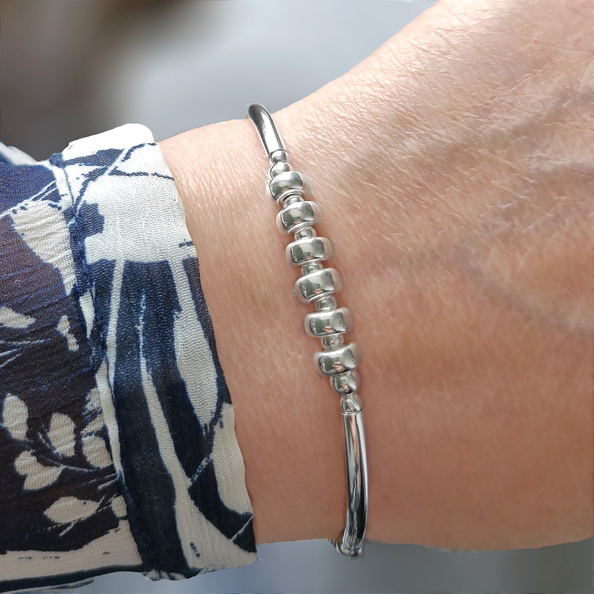 60th Birthday Bracelet KATE, 925 Sterling Silver