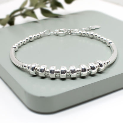 KATE 80TH BIRTHDAY SILVER BRACELET