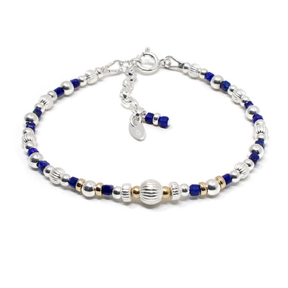 Lapis Lazuli Cuba Bracelet