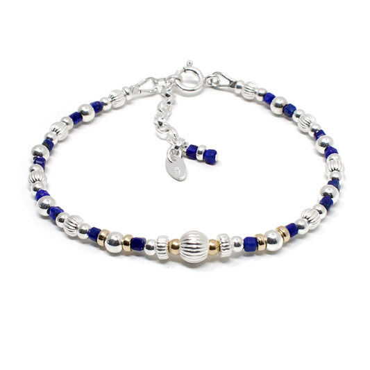 Lapis Lazuli Cuba Bracelet
