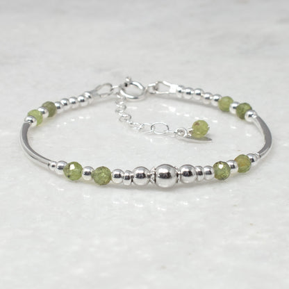 Willow Peridot Bracelet