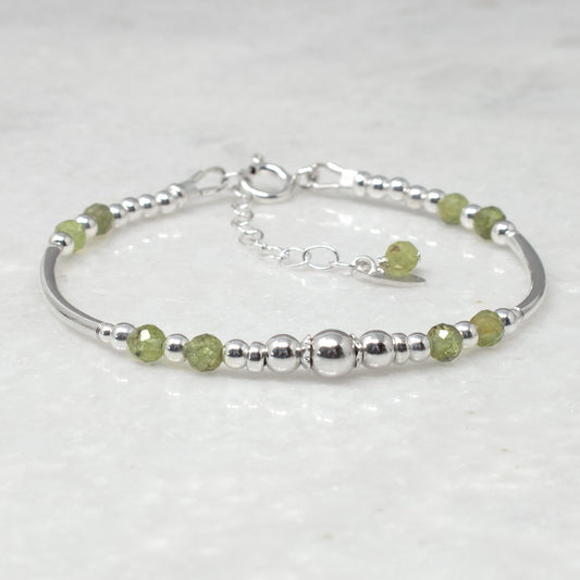 Willow Peridot Bracelet