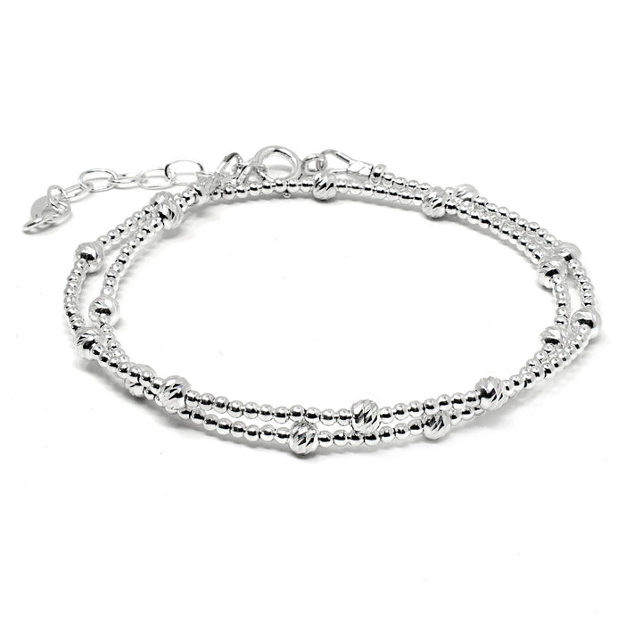 Satellite Sparkle Double Wrap Bracelet