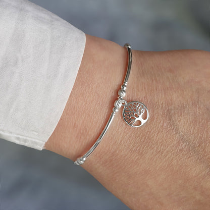 Tree of Life Sterling Silver Bracelet
